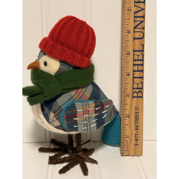 Featherly Friends Trapper Spritz Bird 2016 Red Hat Target Birds Holiday Autumn - Picture 7 of 7
